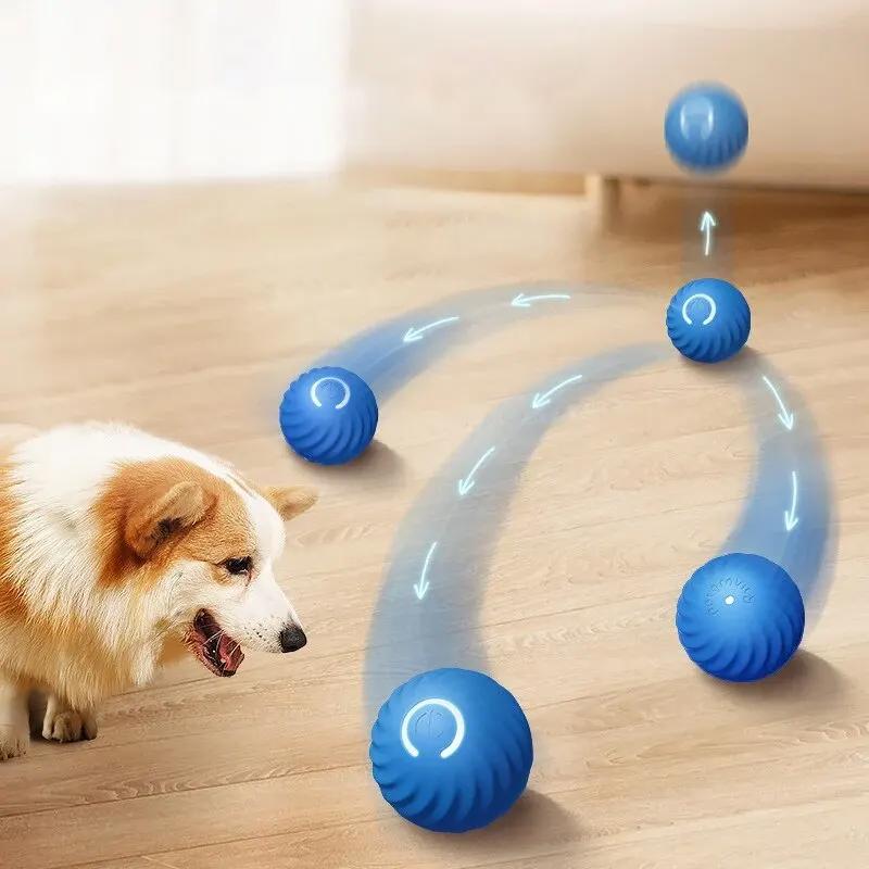 🐾 Visagelens™️ Smart Gravity Ball – Endless Fun for Your Dog!