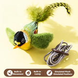 🐦 Visagelens™️ Realistic Bird-Sound Cat Toy – Chirpy Fun for Curious Cats!