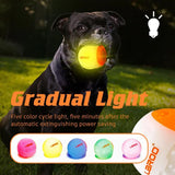Visagelens™️ Smart Light-Up Dog Ball – Fun, Durable & Rechargeable!