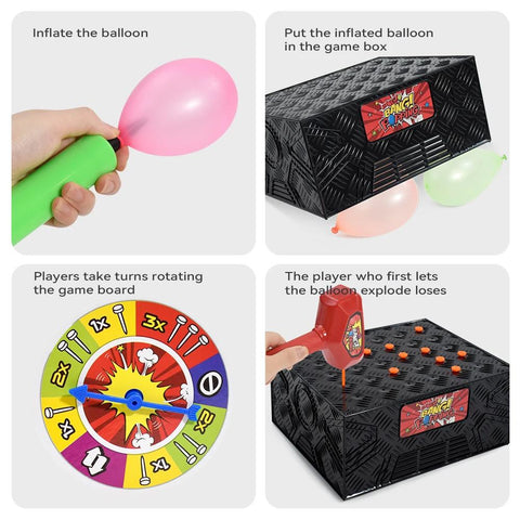 Visagelens™️ Balloon Adventure Game – Laugh, Knock, and Pop!