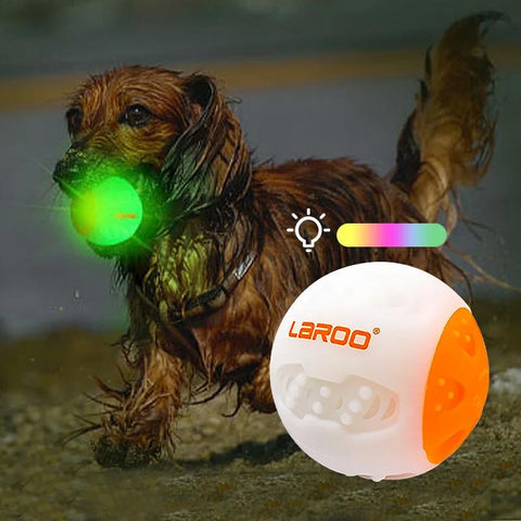 Visagelens™️ Smart Light-Up Dog Ball – Fun, Durable & Rechargeable!