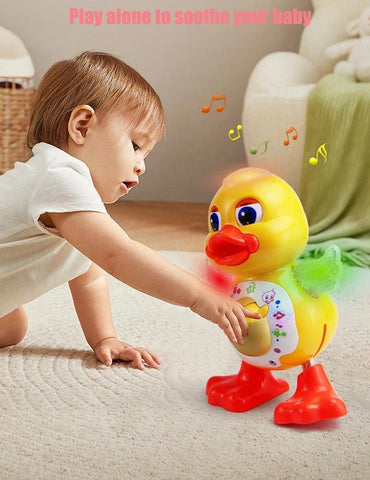 Visagelens™️ Adorable Dancing Duck – Sing, Dance, and Light Up Your Child’s World!