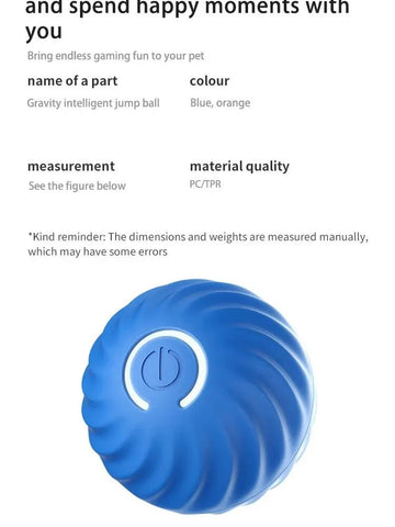 🐾 Visagelens™️ Smart Gravity Ball – Endless Fun for Your Dog!