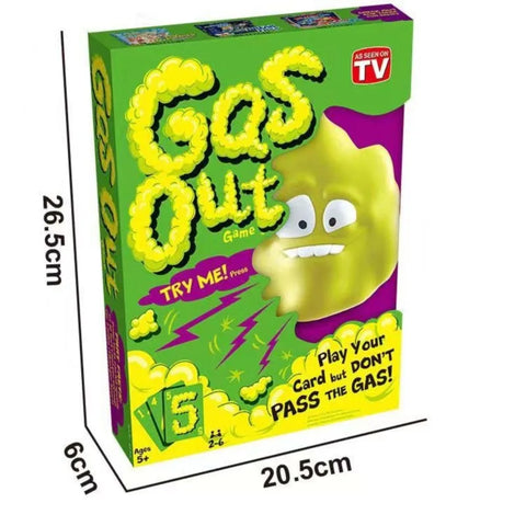 Visagelens™️ Gas Out – The Hilarious Card Game That Will Have Everyone Laughing!