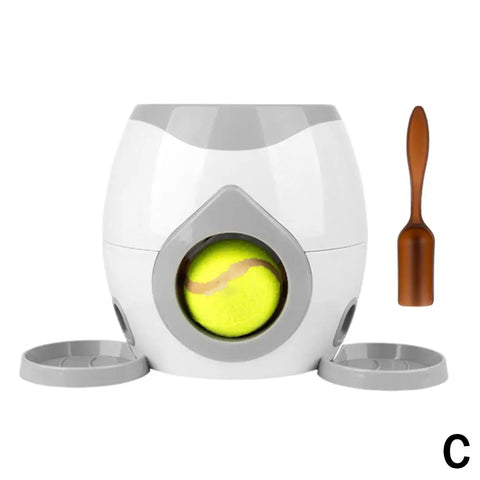 Visagelens™️ Dog Ball Launcher with Treat Feeder – Fun Toy for Dogs